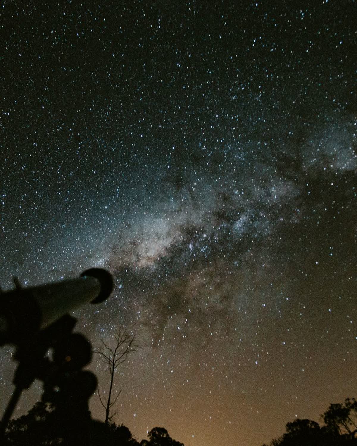 Telescópio de observatório particular